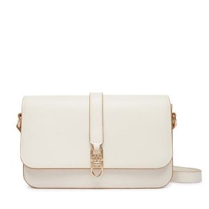 Torebka Tommy Hilfiger. Brązowe torebki klasyczne TOMMY HILFIGER, bez wzorów, bez dodatków. Za 649,99 zł.