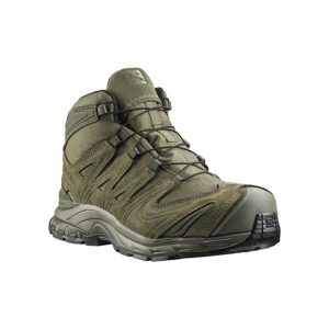 Buty trekkingowe unisex Salomon XA Forces MID EN. Zielone buty trekkingowe Salomon, bez zapięcia. Za 432,00 zł.