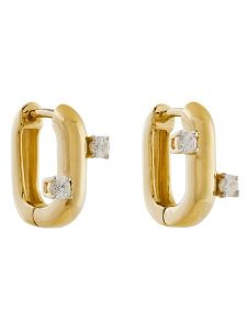 Guess Kolczyki JSBE04 524JW Złoty. Żółte kolczyki Guess, metalowe. Za 179,99 zł.