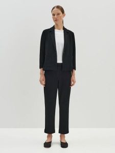 Someday Spodnie "Charlie" w kolorze czarnym rozmiar: 34. Czarne spodnie z wysokim stanem someday., bez wzorów, z materiału, z podwyższonym stanem. Za 172,89 zł.