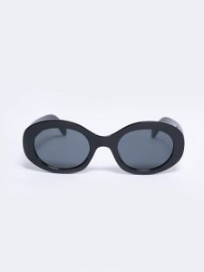 Okulary przeciwsłoneczne damskie czarne Kuni 906. Czarne okulary przeciwsłoneczne Big Star. W wyprzedaży za 69,99 zł.