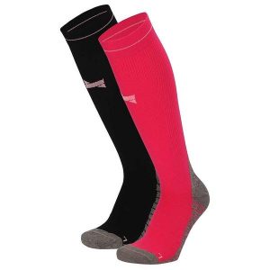 Skarpety kompresyjne do biegania Xtreme, 2 par, Multi Różowy. Czerwone skarpetki XTREME SOCKSWEAR, bez wzorów. Za 142,99 zł.