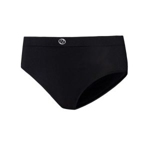 Figi do biegania Damskie Nessi Sportswear Oddychające Wysokie Ultra. Czarne figi NESSI SPORTSWEAR, bez wzorów. Za 89,00 zł.
