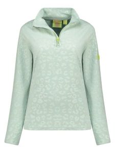 Geographical Norway Bluza polarowa w kolorze zielonym rozmiar: XXL. Zielone bluzy Geographical Norway, xxl, bez wzorów, z polaru, bez kaptura. Za 61,02 zł.