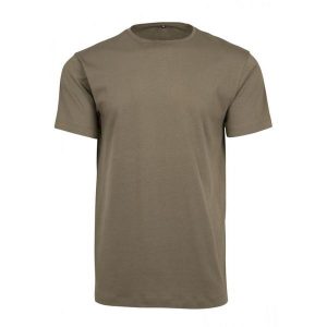 Lekka Koszulka Unisex Dla Dorosłych Z Okrągłym Dekoltem. Niebieskie bluzki BUILD YOUR BRAND, xl, bez wzorów, sportowe, bez kołnierzyka, bez ramiączek. Za 57,99 zł.