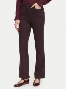Marella Jeansy Favetta 2623136035 Bordowy Regular Fit. Czerwone jeansy Marella, bez wzorów, z bawełny. Za 664,99 zł.