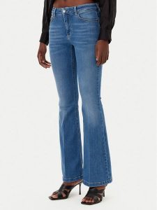 Liu Jo Jeansy UA5058 DS015 Niebieski Flared Leg. Niebieskie jeansy Liu Jo, bez wzorów, z bawełny. Za 489,99 zł.