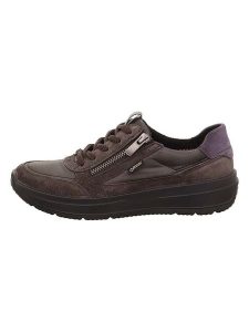 Legero Skórzane sneakersy "Sprinter" w kolorze brązowym rozmiar: 43. Brązowe trampki Legero, bez wzorów, z materiału, bez zapięcia. Za 303,06 zł.