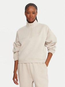 Reebok Bluza Reebok X Ewa Chodakowska RK25305CCW Beżowy Regular Fit. Brązowe bluzy Reebok, xl, bez wzorów, z bawełny, bez kaptura. Za 249,99 zł.