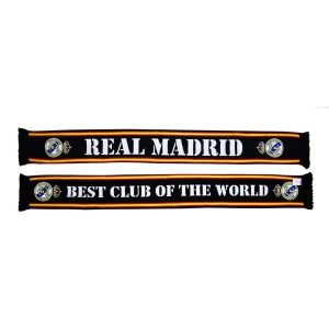 Szalik Real Madryt dziany - oficjalny licencjonowany. Czarne rękawiczki REAL MADRID, bez wzorów. Za 119,00 zł.