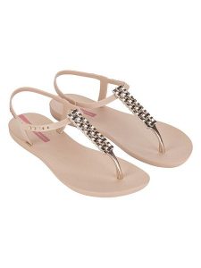 Ipanema Sandały "Class Modern Craft" w kolorze beżowym rozmiar: 38. Brązowe sandały Ipanema, bez wzorów, z otwartym noskiem, bez obcasa, bez zapięcia. Za 59,95 zł.
