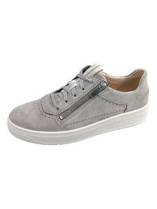 Legero Skórzane sneakersy "Rejoise" w kolorze szarym rozmiar: 37,5. Szare trampki Legero, bez wzorów, bez zapięcia. Za 254,74 zł.