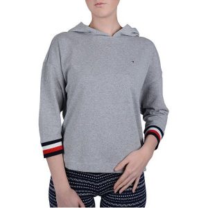 Tommy Hilfiger Nowoczesny Stripe Terry Hood I Bluza Z Batem Grey Heather Uw0Uw01273 -004 (Rozmiar S). Bluzy marki TOMMY HILFIGER. W wyprzedaży za 321,00 zł.