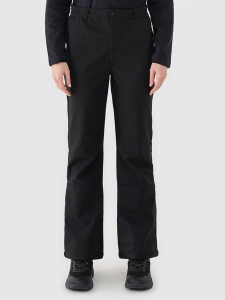 4F Spodnie trekkingowe w kolorze czarnym rozmiar: L. Czarne spodnie dresowe 4f, l, bez wzorów. Za 147,91 zł.