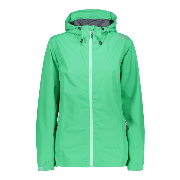 Kurtka przeciwdeszczowa z kapturem damska Ripstop CMP. Zielone kurtki CMP, bez wzorów, z kapturem. W wyprzedaży za 180,95 zł.