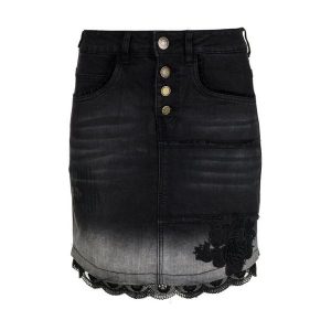 Desigual Spódnica Damska Blanche 28 Czarny. Spódnice marki Desigual. W wyprzedaży za 302,00 zł.