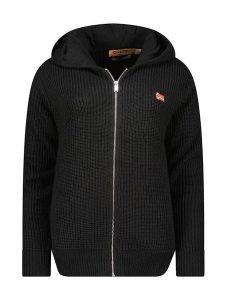 Canadian Peak Kardigan w kolorze czarnym rozmiar: XL. Czarne kardigany Canadian Peak, xl, bez wzorów, ze splotem, bez ramiączek. Za 143,90 zł.