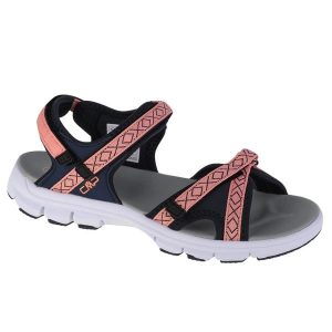 Sandały damskie, Almaak Hiking Sandal. Czerwone buty trekkingowe CMP, z gumy, bez zapięcia. Za 169,99 zł.