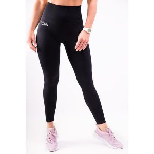 Legginsy bezszwowe push up czarne Lift. Czarne legginsy 2SkIN, bez wzorów, z nylonu. Za 219,00 zł.