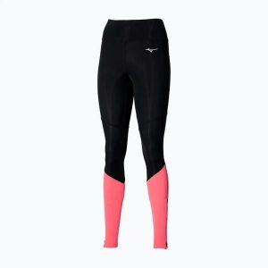 Legginsy damskie Mizuno Core Long. Czarne legginsy Mizuno, bez wzorów, z elastanu, długie. Za 139,99 zł.