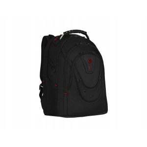 Plecak codzienny miejski Ibex Ballistic Deluxe. Czarne plecaki Wenger. Za 545,99 zł.