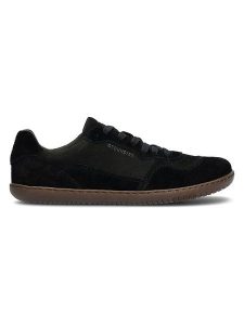 Groundies Skórzane buty "Nova GO1" w kolorze czarnym do chodzenia na boso rozmiar: 39. Czarne trampki Groundies, bez wzorów, z nubiku, bez zapięcia. Za 314,95 zł.