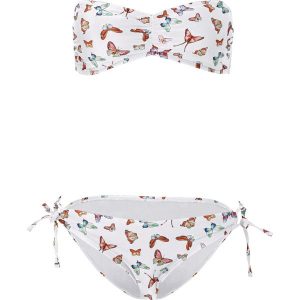 Bikini bandeau (2 części). Czarne bikini bonprix, bez wzorów. Za 117,99 zł.