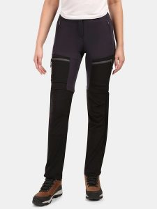 Kilpi Spodnie funkcyjne Zipp-Off "Hosio" w kolorze czarnym rozmiar: 40. Czarne spodnie sportowe Kilpi, bez wzorów, z materiału, outdoorowe. Za 306,01 zł.