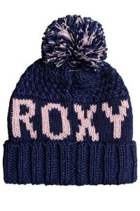 Czapka zimowa damska Roxy Tonic Beanie. Niebieskie czapki Roxy, bez wzorów, z polaru. Za 129,95 zł.
