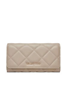 Valentino Portfel Ocarina VPS3KK113R Écru. Białe portfele Valentino, bez wzorów, ze skóry. Za 269,99 zł.