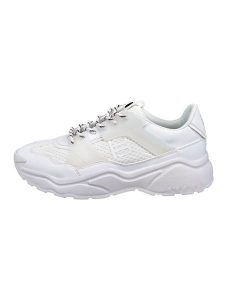 Bagatt Sneakersy w kolorze białym rozmiar: 38. Białe trampki Bagatt, bez wzorów, z materiału, bez zapięcia. Za 123,53 zł.
