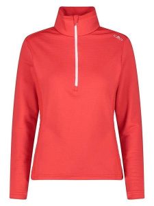 CMP Bluza polarowa w kolorze czerwonym rozmiar: 36. Czerwone bluzy CMP, bez wzorów, z materiału, bez kaptura. Za 105,38 zł.