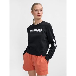 Bluza damska Hummel Legacy. Czarne bluzy Hummel, bez wzorów, bez kaptura. Za 170,00 zł.