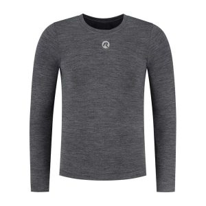 Koszulka termoaktywna unisex Rogelli Merino. Szare koszule nocne Rogelli, bez wzorów, bez ramiączek. W wyprzedaży za 268,00 zł.