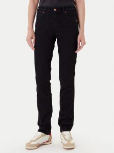 Wrangler Jeansy Piper 112372997 Czarny Slim Fit. Czarne jeansy Wrangler, bez wzorów, z bawełny. Za 339,99 zł.