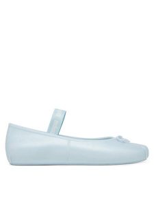 Melissa Baleriny Melissa Sophie Ad M 35701 Błękitny. Niebieskie balerinki Melissa, bez wzorów, z tworzywa sztucznego, bez obcasa, bez zapięcia. Za 249,99 zł.