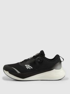 4F Buty do biegania FLOW RUN NIGHT MOTION męskie - czarne 40. Czarne swetry oversize 4f, l, bez wzorów, z gumy, bez ramiączek. W wyprzedaży za 219,99 zł.