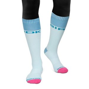 Skarpety snowboardowe Siroko Fuji Light Blue. Niebieskie skarpetki SIROKO, bez wzorów. Za 63,00 zł.