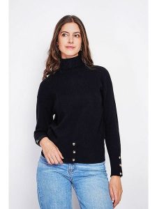 ASSUILI Golf w kolorze czarnym rozmiar: 40. Czarne golfy Assuili, bez wzorów. Za 104,99 zł.