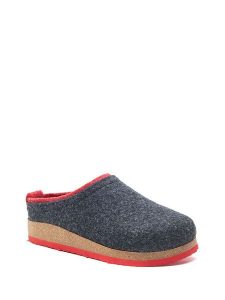 Comfortfusse Wełniane kapcie w kolorze antracytowym rozmiar: 39. Czarne kapcie Comfortfüße, bez wzorów, z materiału. Za 260,99 zł.