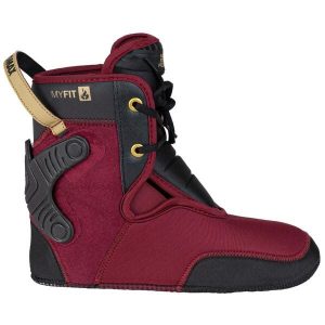 Klapki do jazdy na rolkach Powerslide 2nd Skin Nick Lomax Pro. Czerwone klapki POWERSLIDE, bez wzorów, z materiału, bez obcasa. Za 400,50 zł.