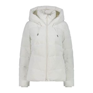 Kurtka Damska Zimowa CMP 32K3096 OCIEPLANA Biała. Białe kurtki CMP, na zimę, m, bez wzorów, bez kaptura. W wyprzedaży za 399,99 zł.