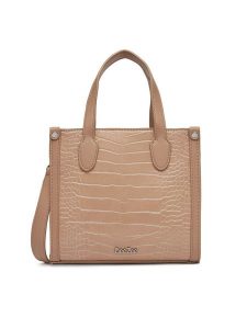 DeeZee Torebka DZE-S-015-07 Beżowy. Brązowe torebki klasyczne DeeZee, bez wzorów, ze skóry, bez dodatków. Za 139,99 zł.