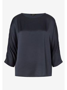 More & More Bluzka w kolorze czarnym rozmiar: 34. Czarne bluzki More & More, s, bez wzorów, z wiskozy, klasyczne, bez kołnierzyka, bez ramiączek. Za 102,45 zł.