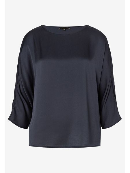 More & More Bluzka w kolorze czarnym rozmiar: 34. Czarne bluzki More & More, s, bez wzorów, z wiskozy, klasyczne, bez kołnierzyka, bez ramiączek. Za 87,81 zł.