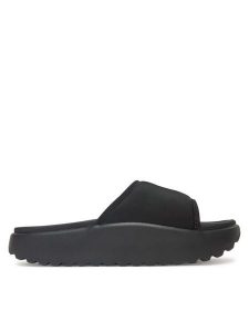 Tommy Jeans Klapki Tjw Comfy Pool Slide EN0EN02765 Czarny. Czarne klapki Tommy Jeans, bez wzorów, z jeansu, bez obcasa. Za 199,99 zł.