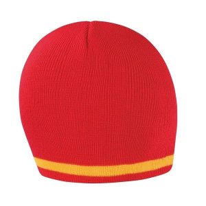 Czapka Unisex Dla Dorosłych. Białe czapki RESULT WINTER ESSENTIALS, bez wzorów. Za 44,99 zł.