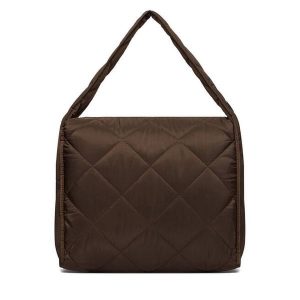 Torebka Roxy. Brązowe shopper bag Roxy, bez wzorów, bez dodatków. Za 79,99 zł.