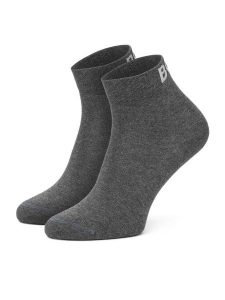 BOSS Skarpety długie 2P SH Logo CC 50502066 Szary. Szare komplety bielizny Boss, bez wzorów, z bawełny. Za 49,99 zł.