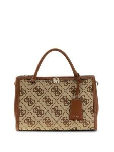 Guess Torebka 182664 Brązowy. Brązowe torebki klasyczne Guess, z aplikacjami, bez dodatków. Za 674,99 zł.